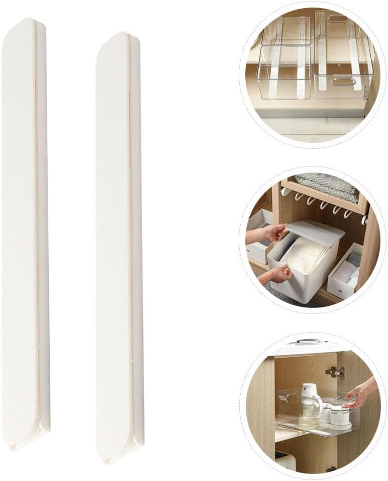 4Pcs Screw-On Plastic Drawer Slides P80730