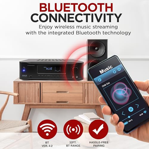 1000 Watt Bluetooth Stereo Amplifier N79248