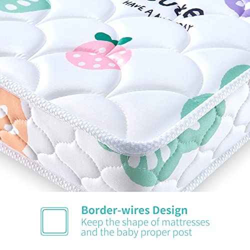Dual-Sided Baby Crib Mattress and Toddler Mattress 52" x 27.6" x 5" J977894