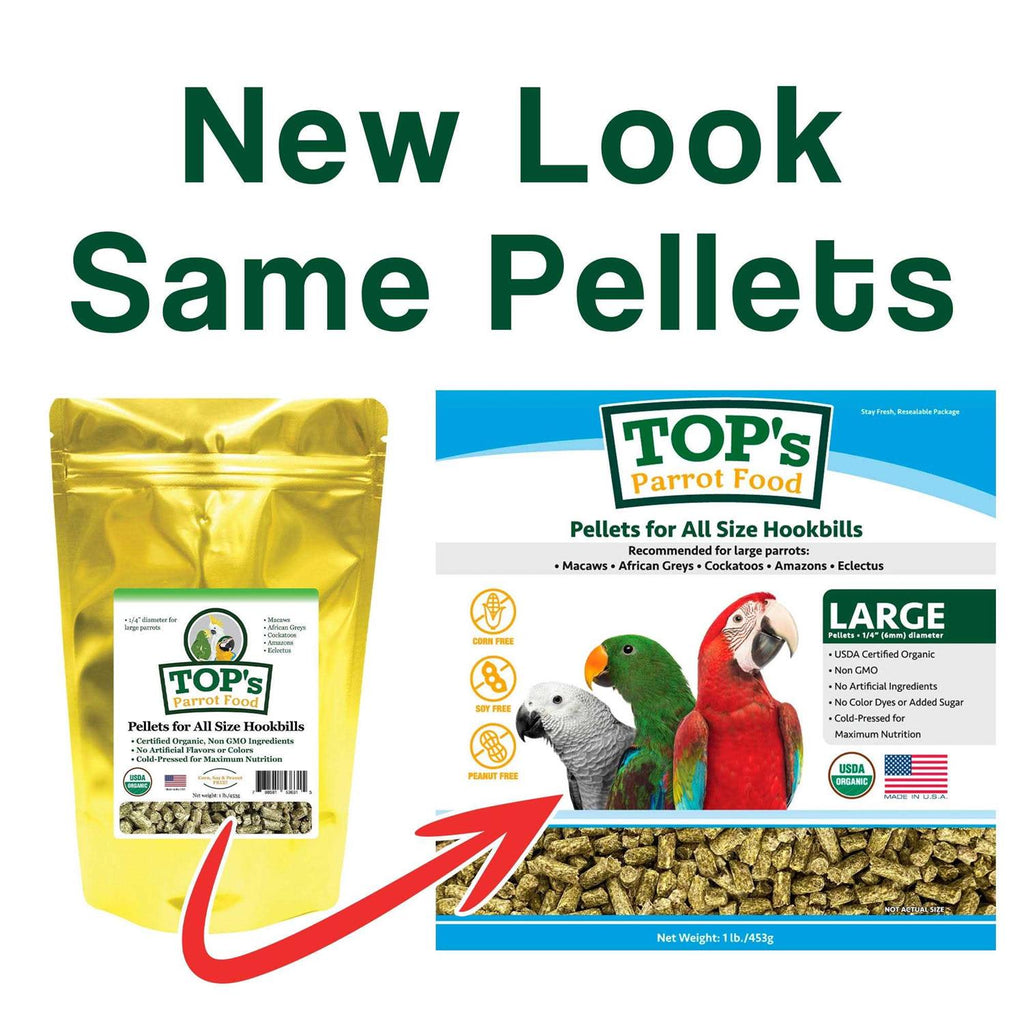 Organic Parrot Food Pellets X289931