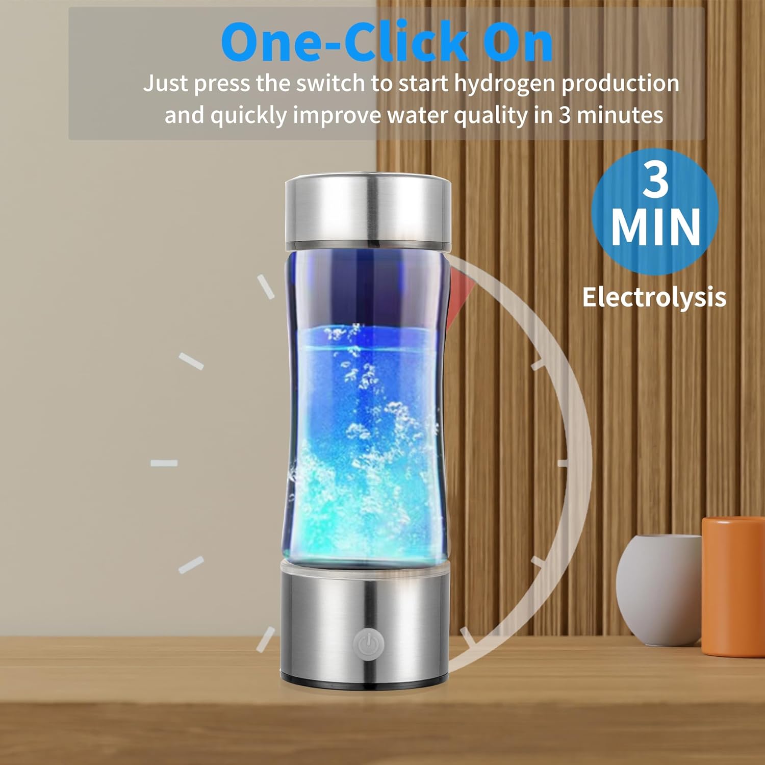 Portable Rechargeable Water Ionizer O1584