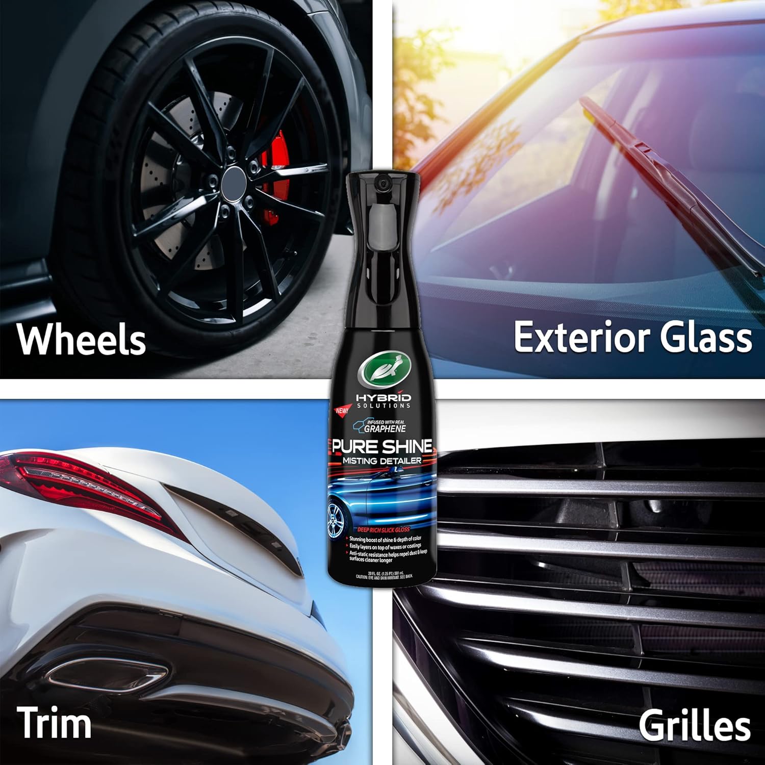 Graphene Infused Detailer Misting Spray, 20 oz W104