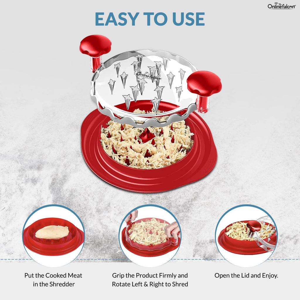 Chicken Shredder 10.8" Large Meat Shredder W2865