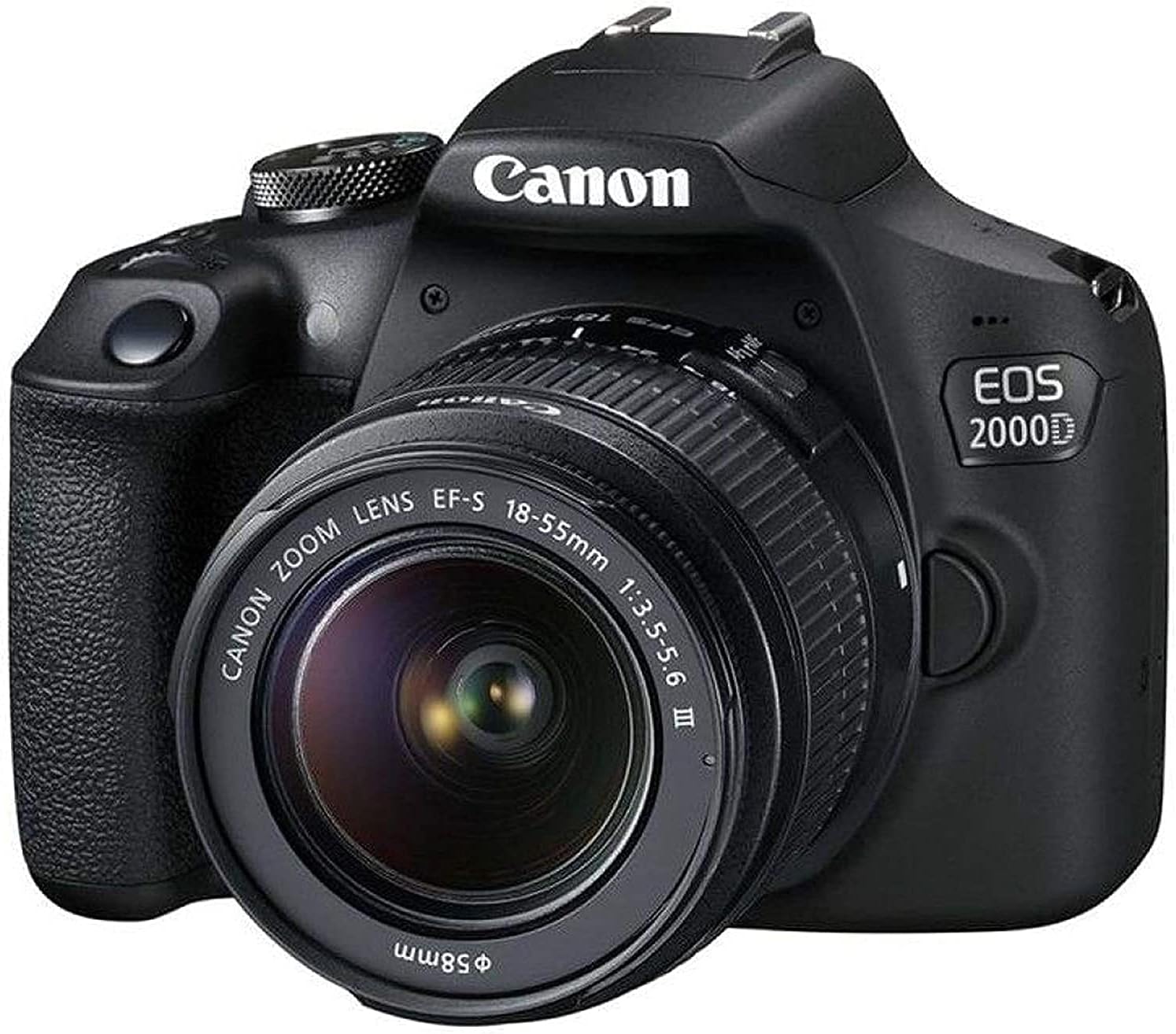 DSLR Camera with 18-55mm Zoom Lens + 32GB Memory Card + Case F9611