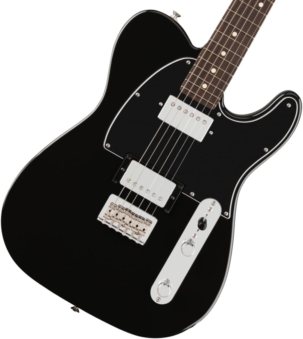 Black Electric Guitar with Rosewood Fingerboard Q9809