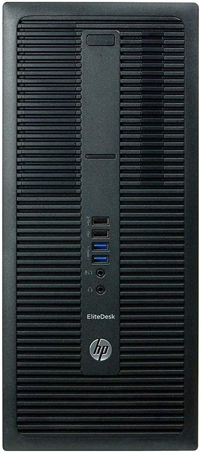 Desktop Tower Computer, Intel Core i5 Quad Core, 16GB RAM, 500GB Solid State Drive, Windows 10 Pro, 23.6 Monitor C826