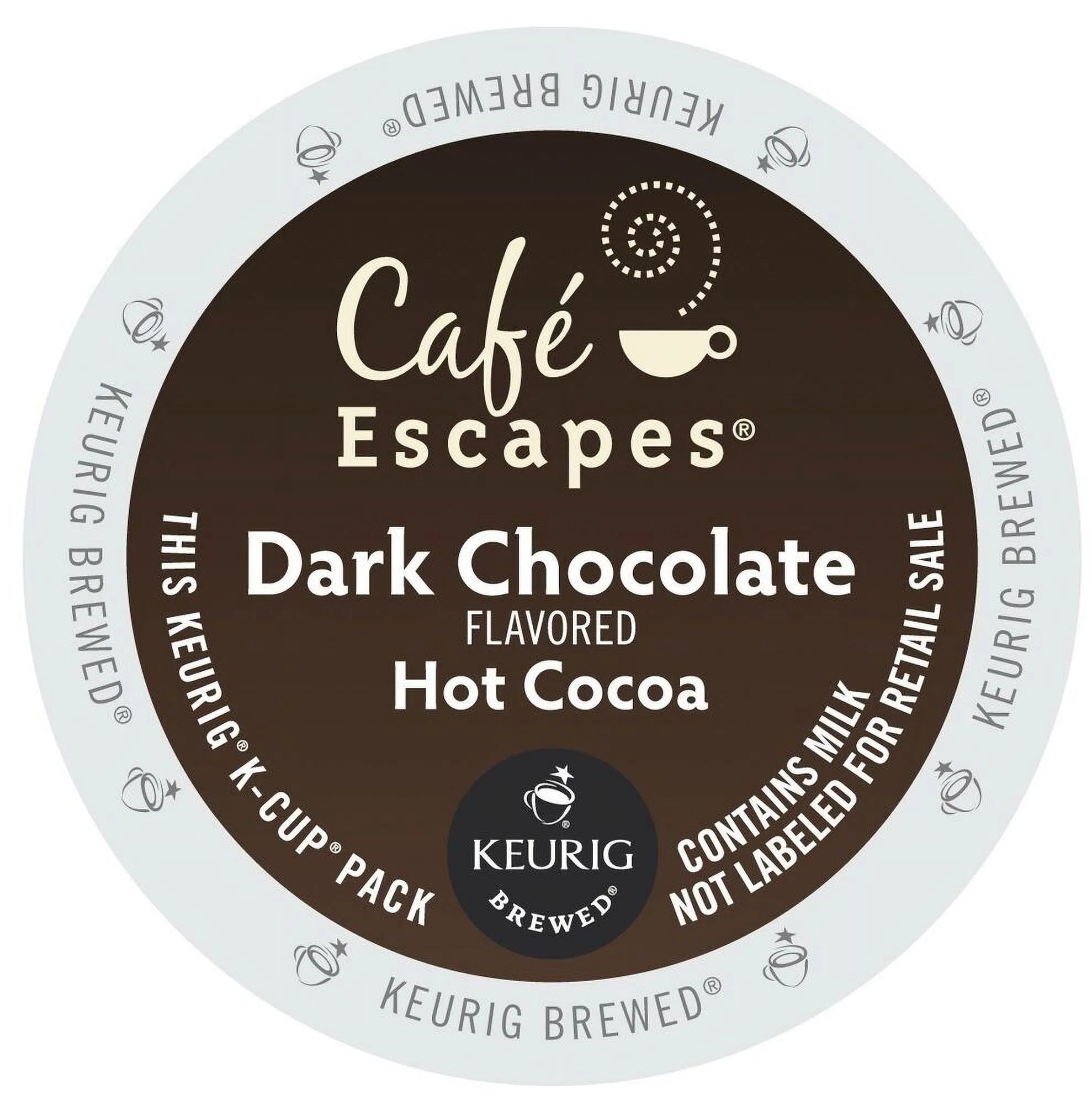 Dark Chocolate Hot Cocoa 16 count K cups Q7018