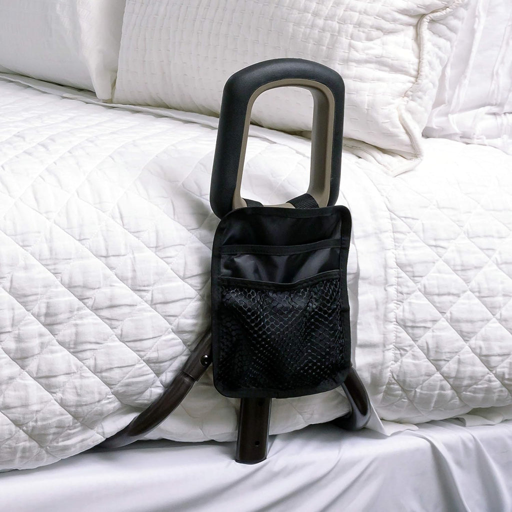 Height Adjustable Bed Rail with Organizer Pouch K4148