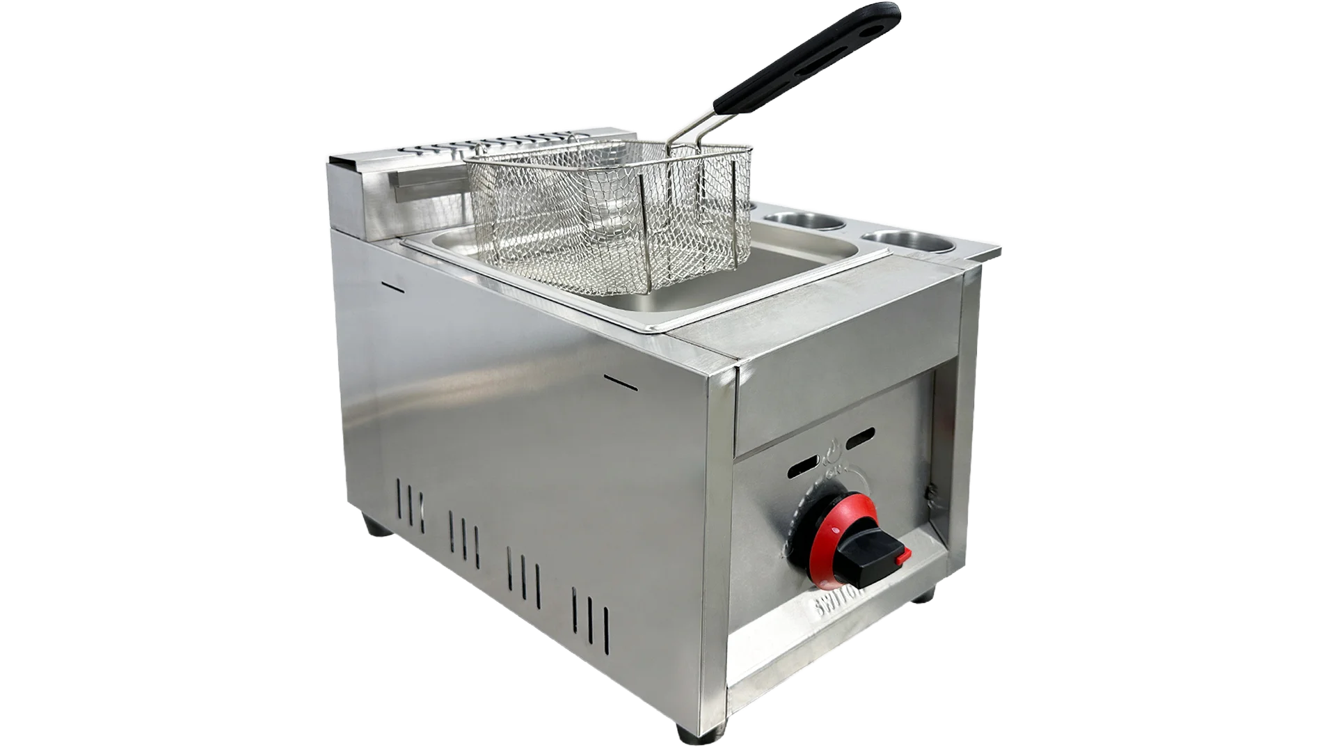 14 in. Outdoor Countertop Gas Deep Fryer, 3.5 Gallon I64193