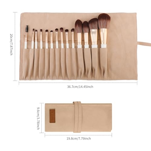14pcs Synthetic Makeup Brushes Set W56897
