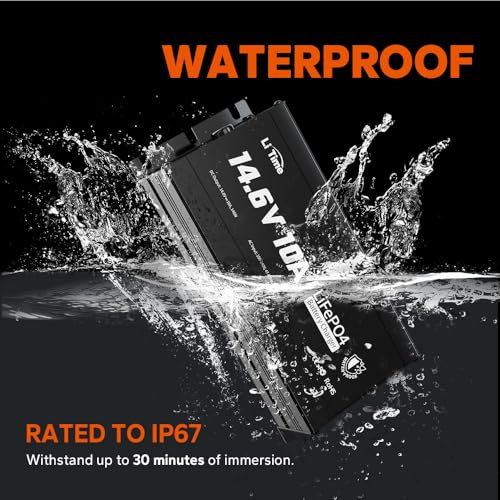 14.6V 10A LiFePO4 Onboard Charger with LED Indicator F9166