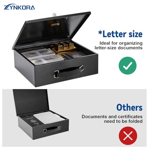 Fireproof Document Box with Combo Lock F586