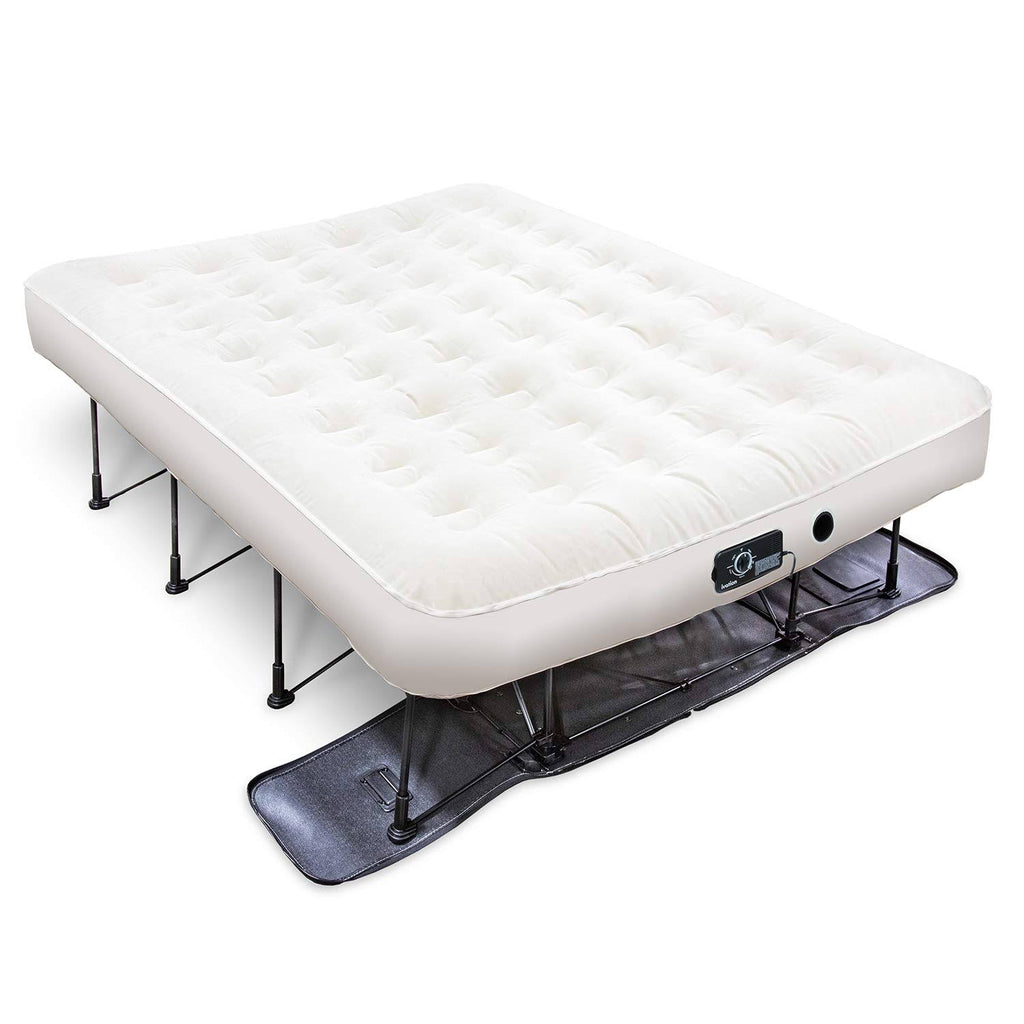 Queen Air Mattress with Frame and Rolling Case O22831