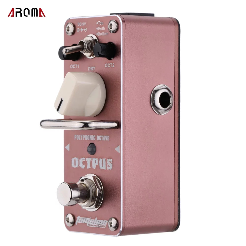Octopus Polyphonic Octave Electric Guitar Effect Pedal M7042