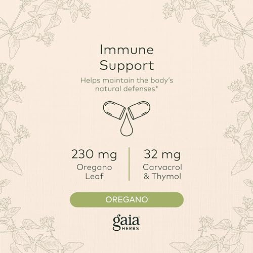120 Vegan Liquid Phyto-Capsules Oregano Oil Supplement E7214