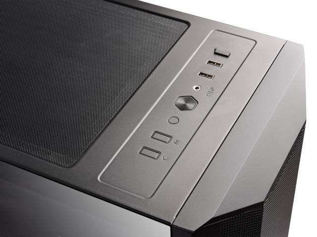 Black ATX Case D334
