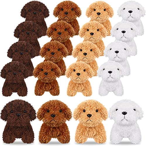 20 Pcs 4.72 Inch Christmas Mini Puppy Stuffed Animal G59796