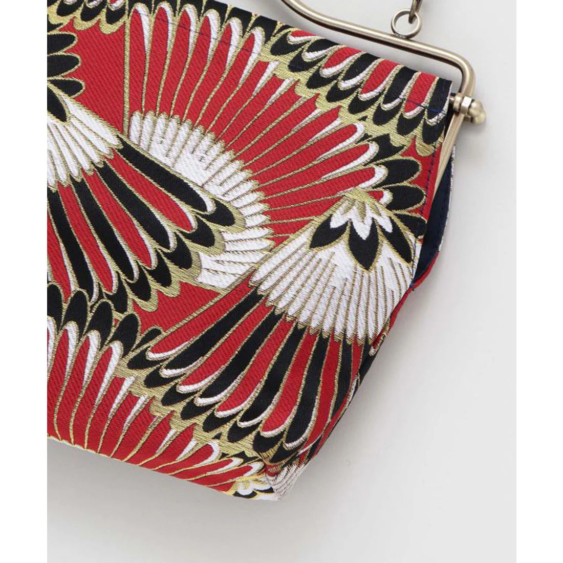 Red Kiss Lock Shoulder Bag Y4885