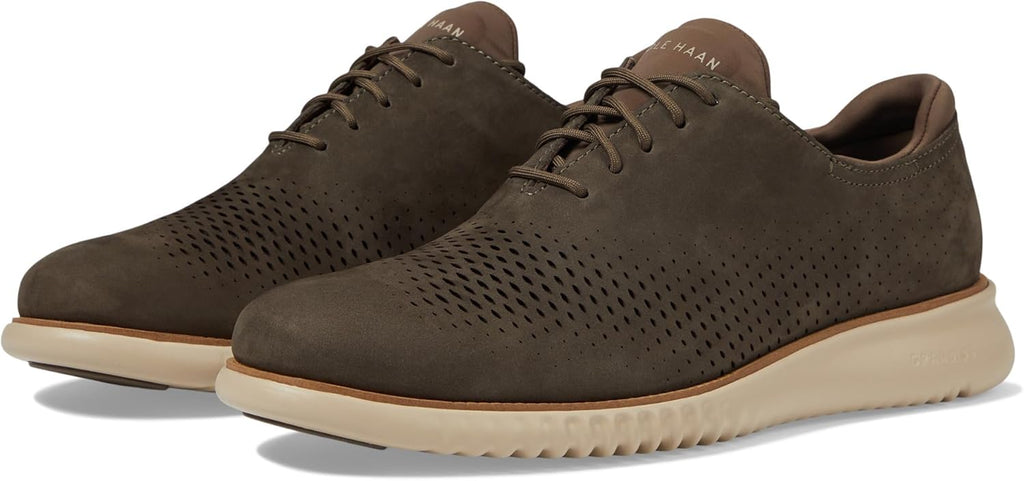 Deep Olive Nubuck Oxford Lined E267