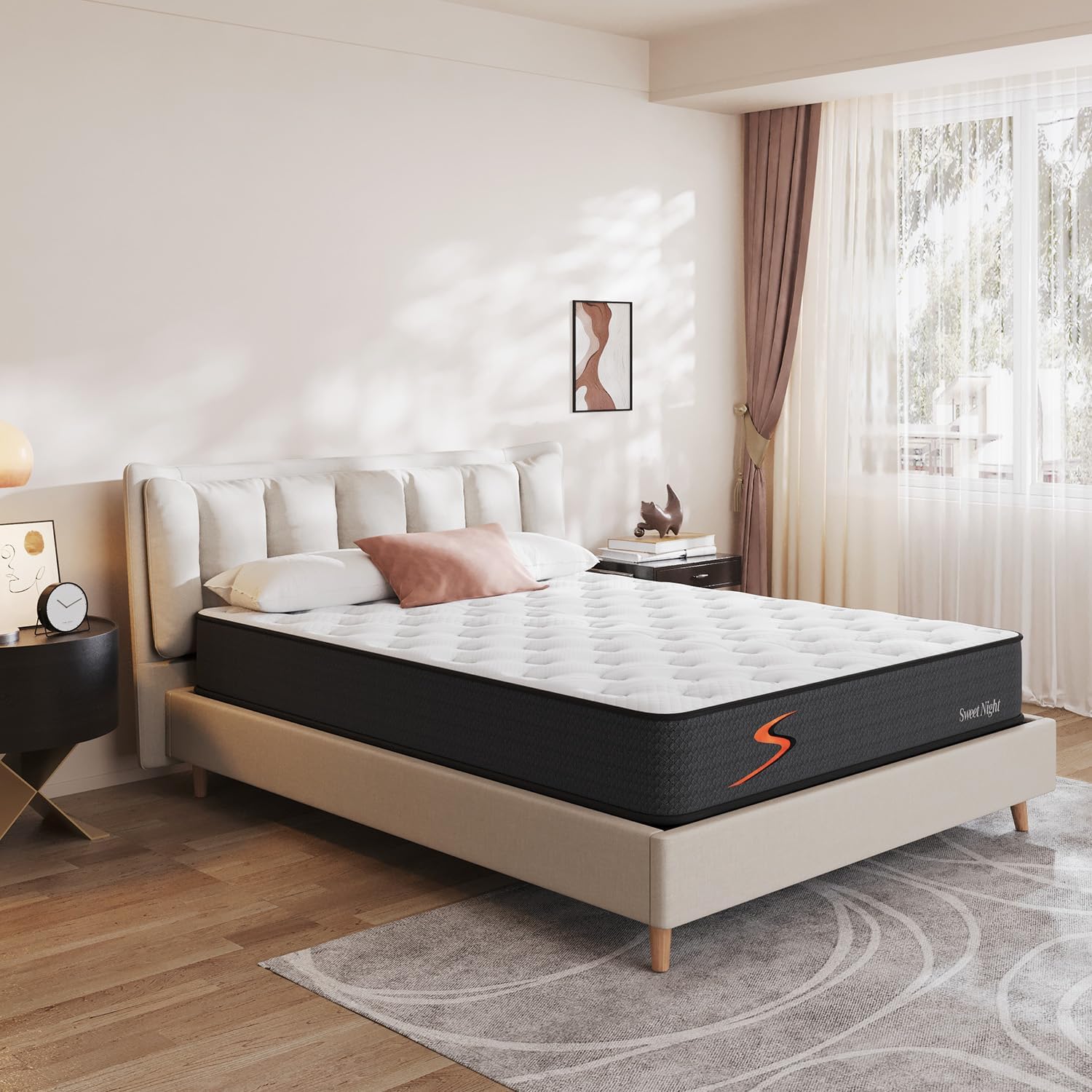 10 inch Full Gel Memory Foam Hybrid Mattress with Individually Pocketed Springs A769576