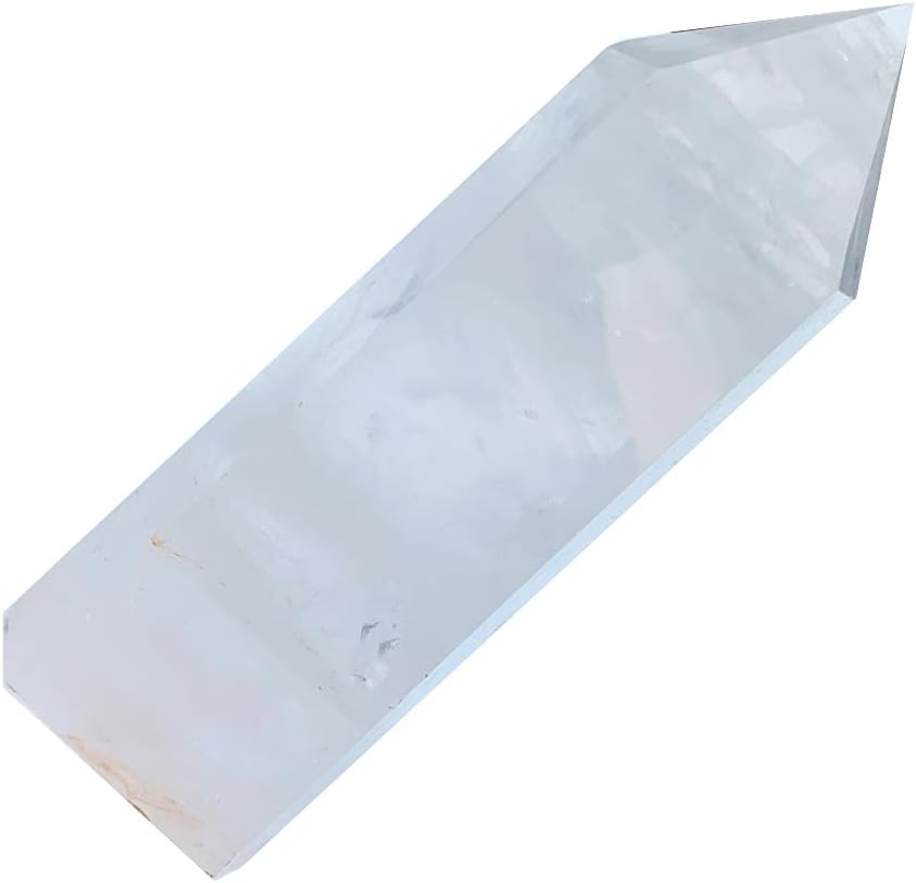 Natural Clear Quartz Tower Crystal Point Pack of 2 M9801