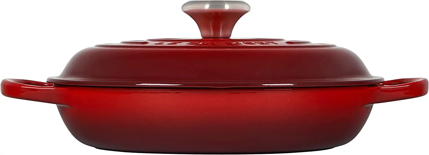 2.25 qt Enameled Cast Iron Braiser E304