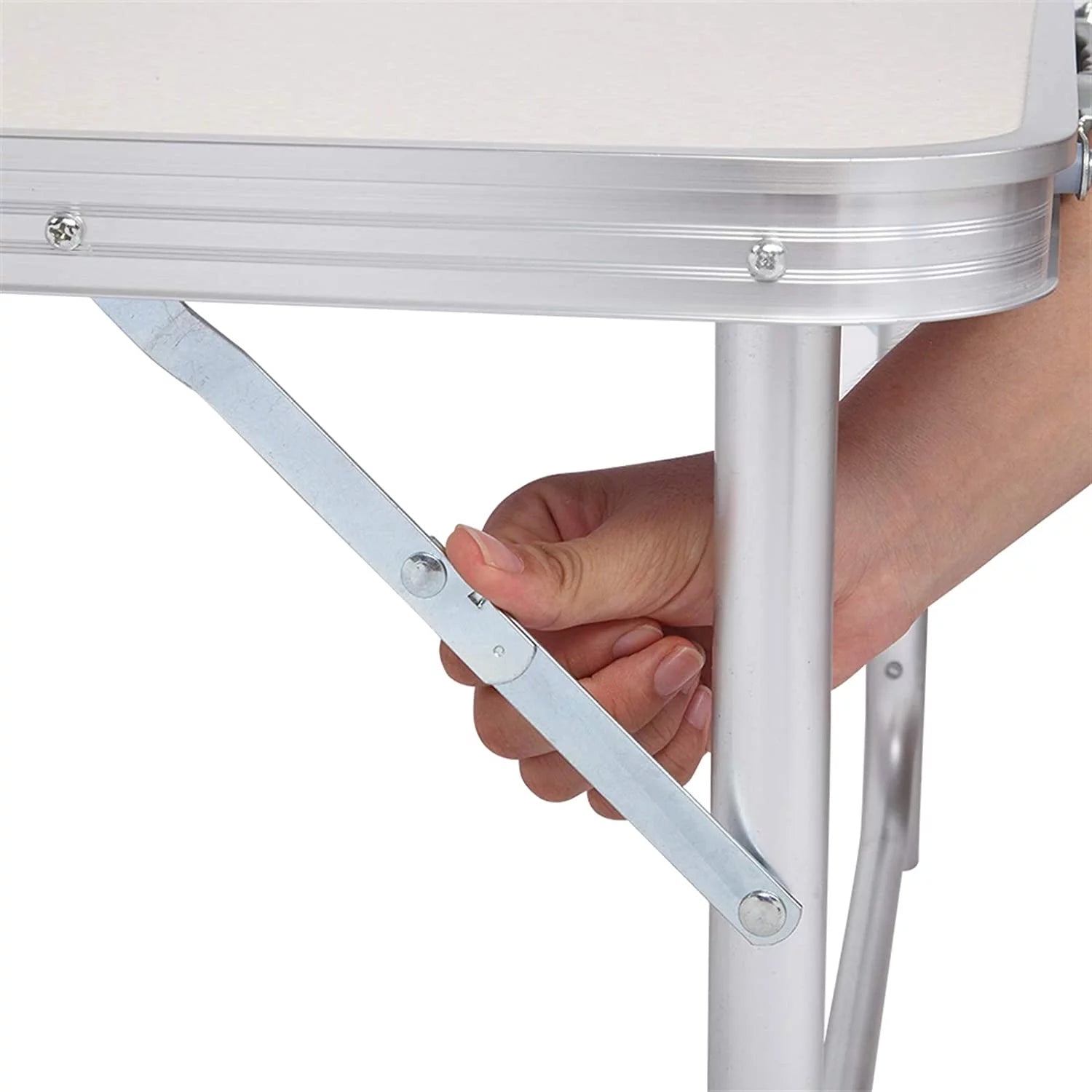 Aluminum Height Adjustable Portable Folding Table I542