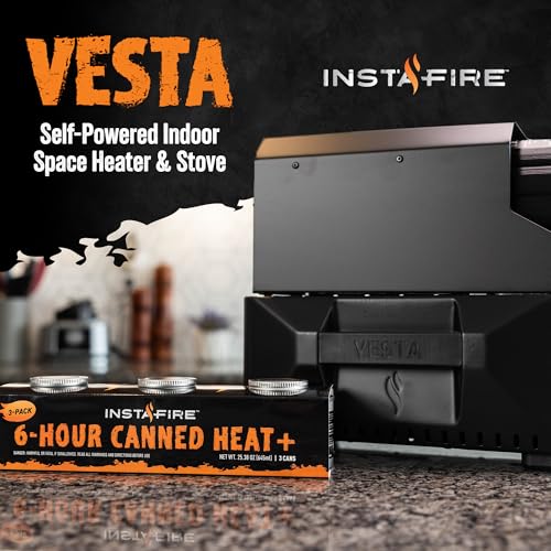 Compact Self-Powered Camping Heater & Stove O332355