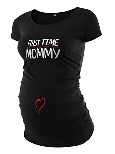 Pack of 3 Maternity Shirts with Ruched Sides I308
