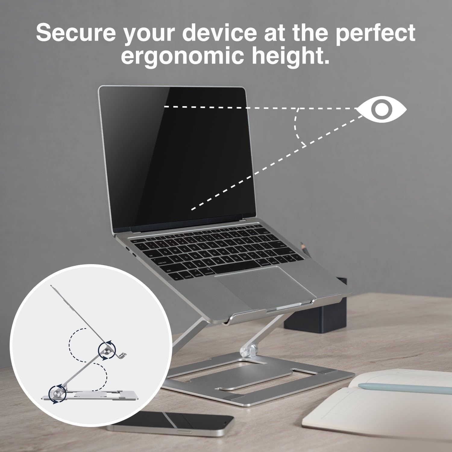 Adjustable Laptop Stand with Adjustable Height U546568