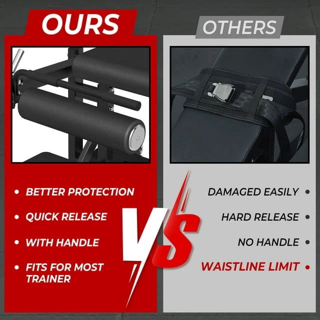 Red Heavy Duty Plate-Loaded Hip Thrust Machine A3116