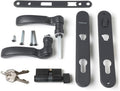 Matte Black Storm Door Hardware Set A251341