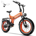 52v 20AH Full Suspension Electric Bike with 20"x 4.0 Fat Tire H909