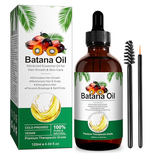 2PCS Rosemary Oil for Hair Growth Organic - 100% Pure Rosemary Oil for Eyebrow and Eyelash - Biotin and Essential Oils U229719