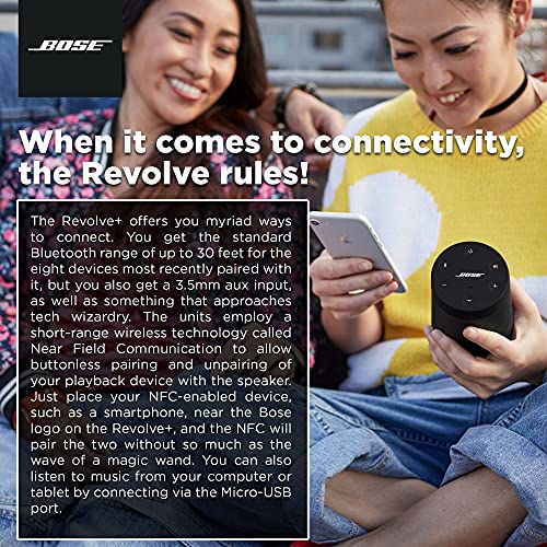 Black Portable Bluetooth Speaker with 360 Degree Sound Z14712