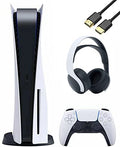 Playstation 5 Disc Version Console Bundle with Pulse 3D Wireless Headset (Renewed) O7194