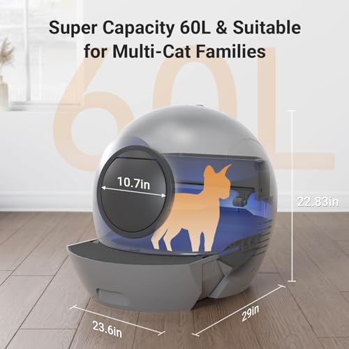 Self-Cleaning Automatic Cat Litter Box Extra Large B380