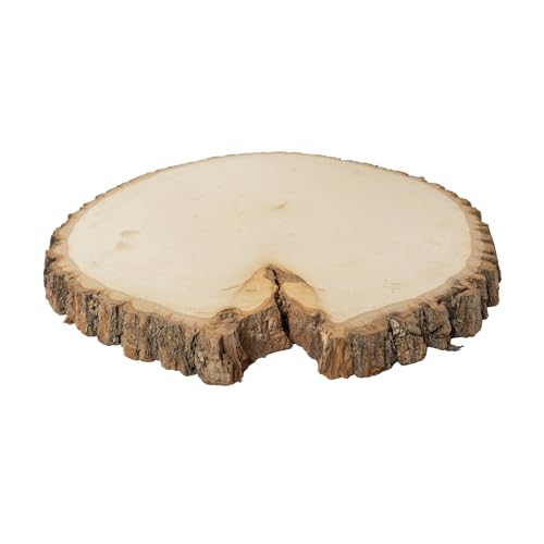 Extra Large 12-14" Wide Live Edge Wood Round (Pack of 6) Y837175