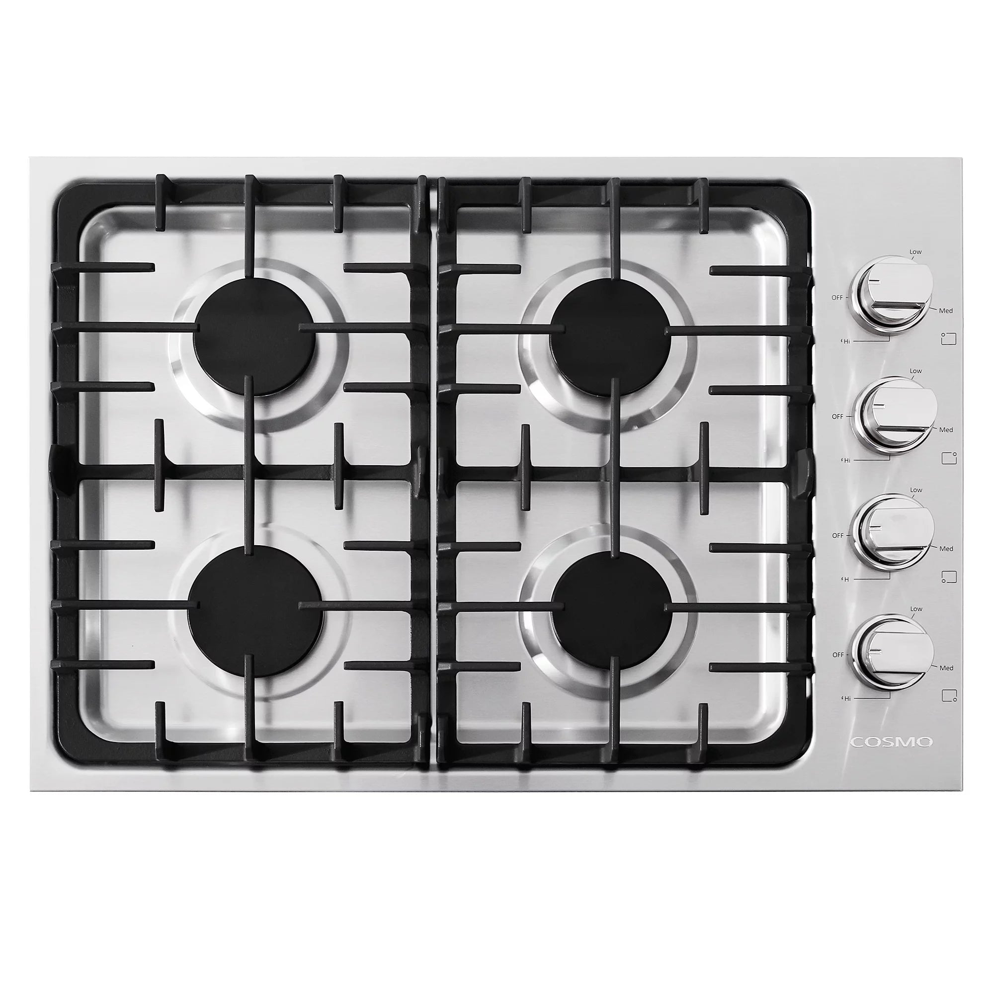 4 Sealed Burners Stainless Steel Gas Cooktop Z6099