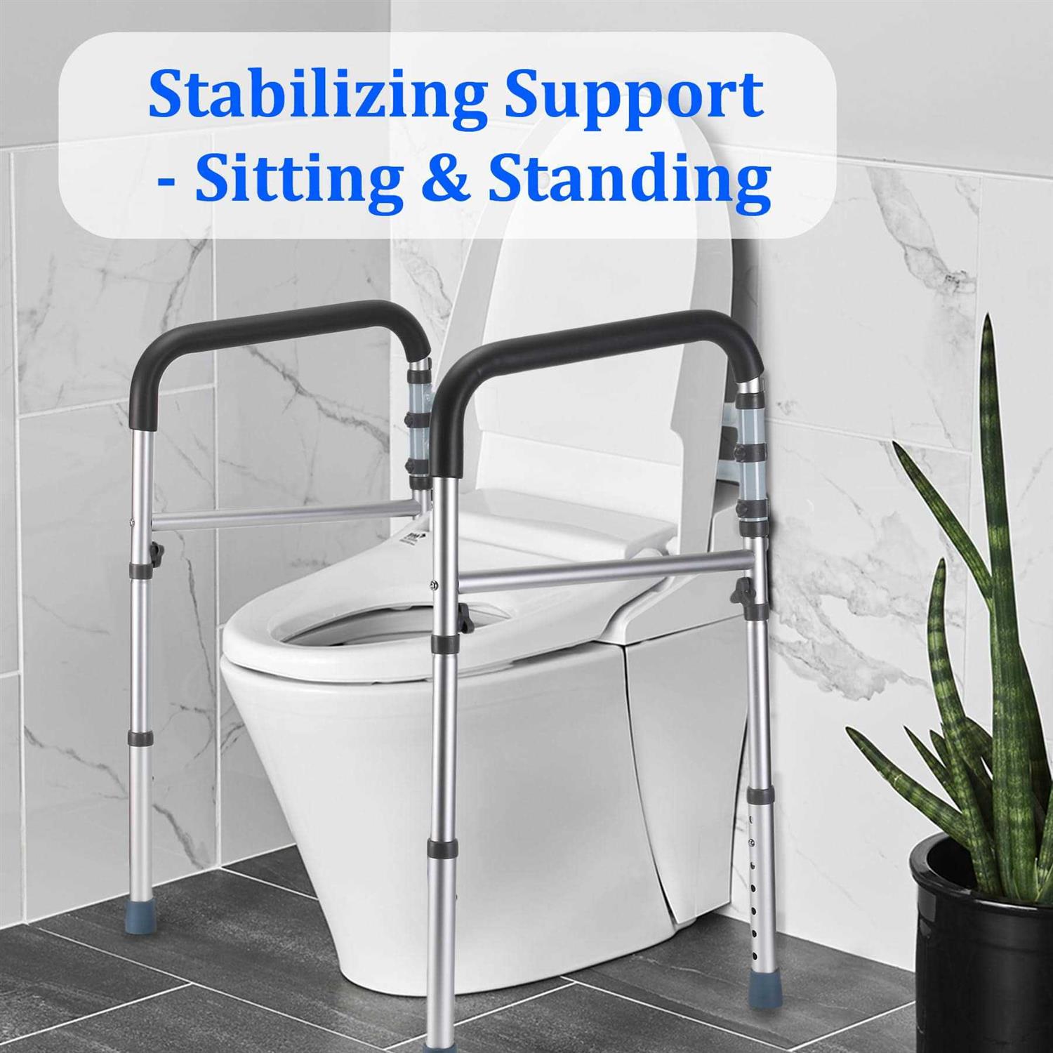 Adjustable Detachable Toilet Safety Rail K6627