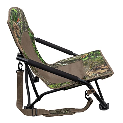 Turkey Hunting Chair with Camo Steel Frame and Carry Strap X184497
