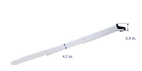 X-Large 47 in. - 87 in. Portable Lightweight Aluminum Pet Ramp P441