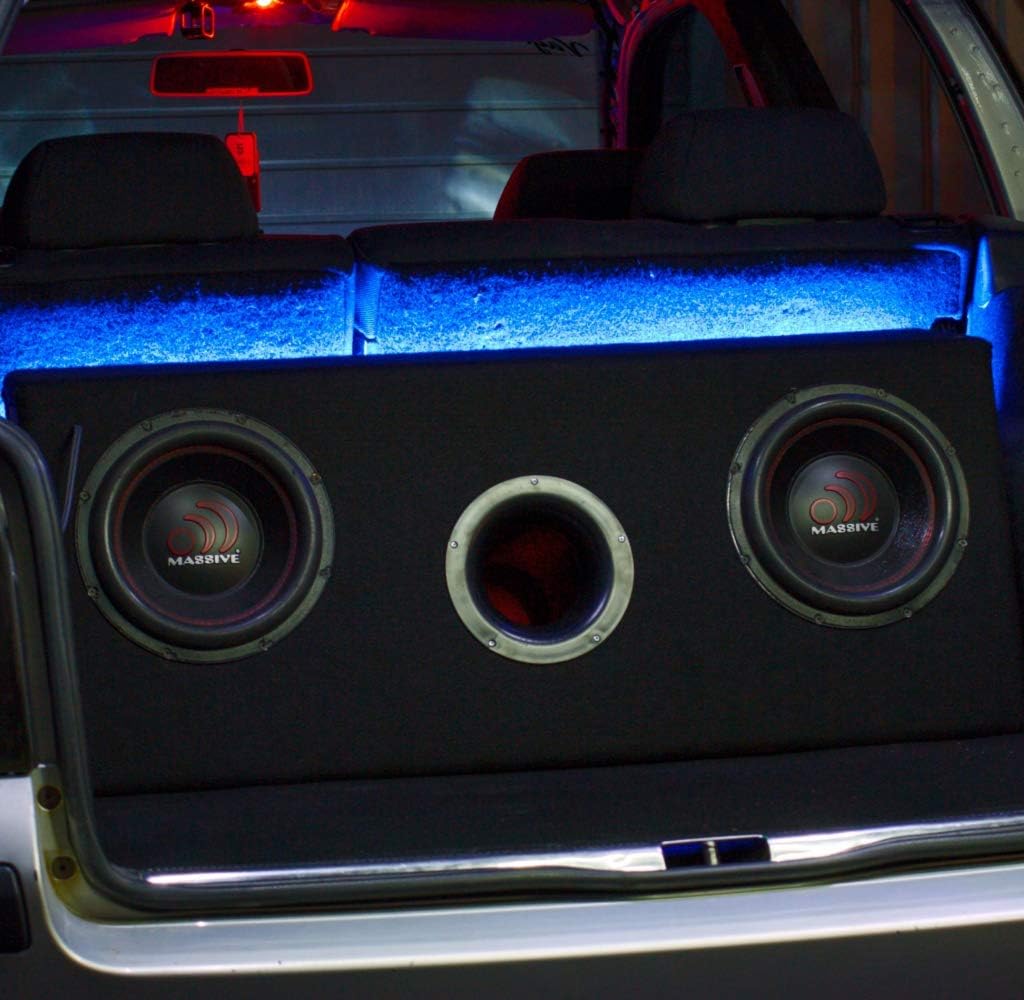 8 Inch 400 Watt RMS Dual 4 Ohm Car Audio Subwoofer H849