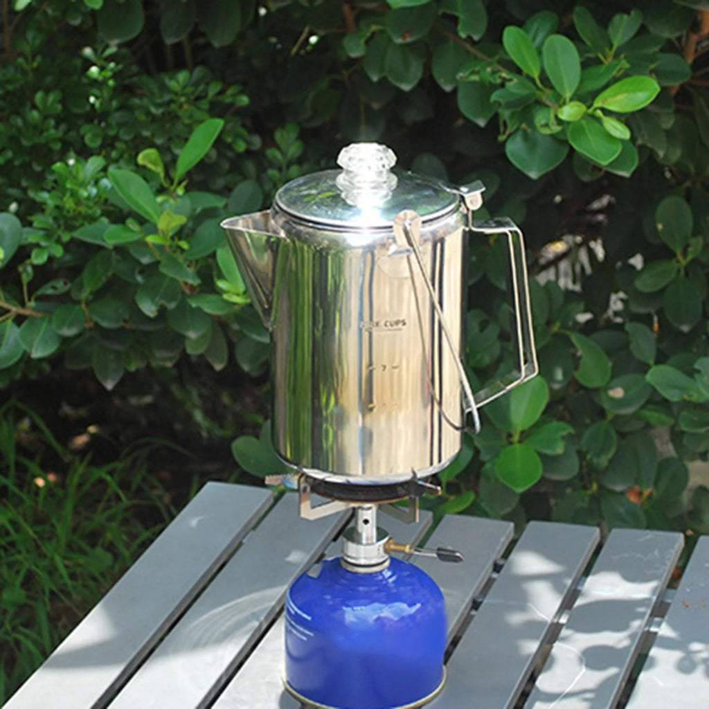 Stainless Steel 9 Cup Coffee Percolator W86287