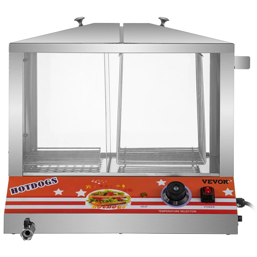 Stainless Steel Electric Hot Dog Warmer with Bun Warmer N2067