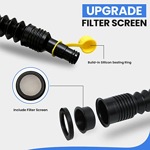 Universal Gas Can Spout Replacement No Spill Nozzle P907