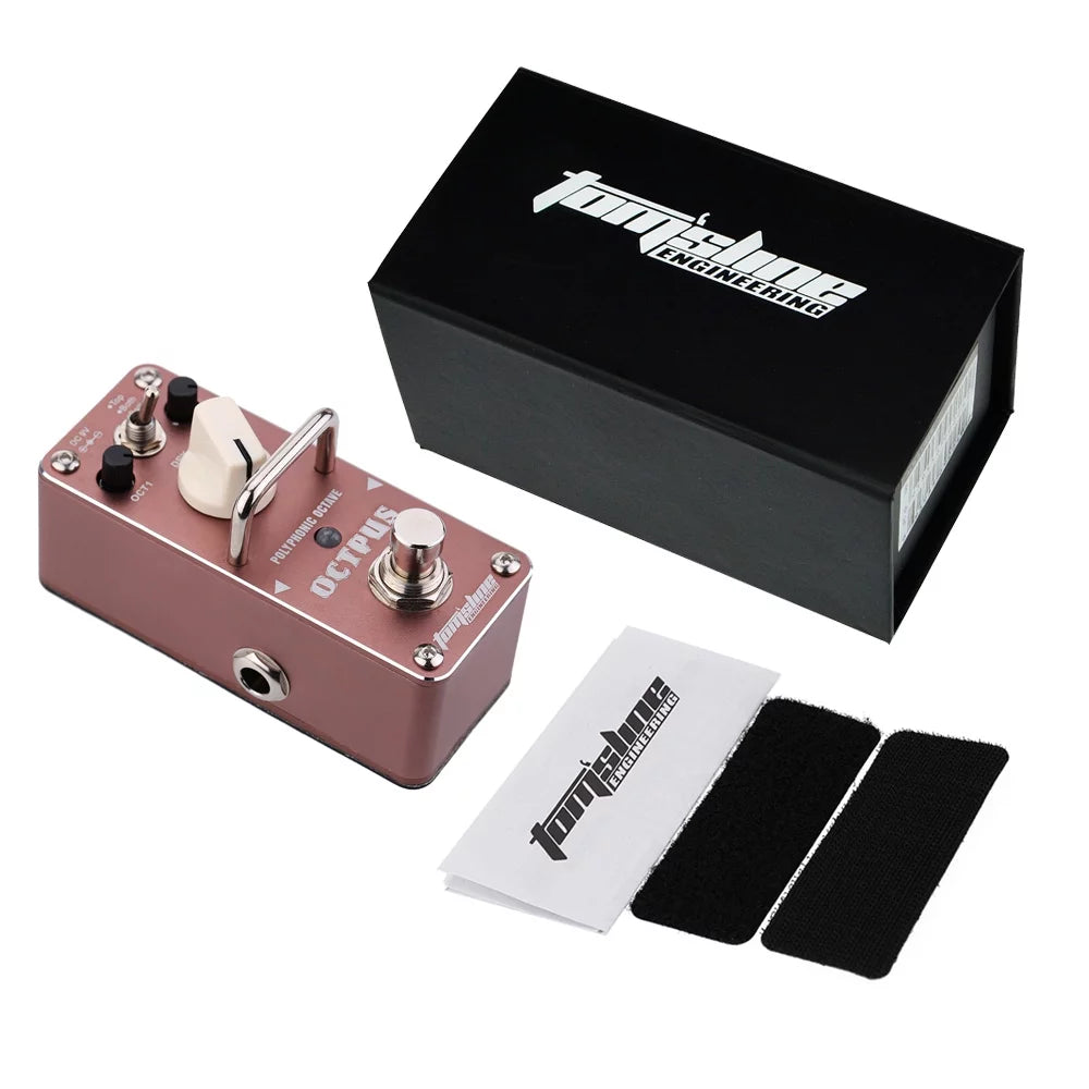 Octopus Polyphonic Octave Electric Guitar Effect Pedal M7042