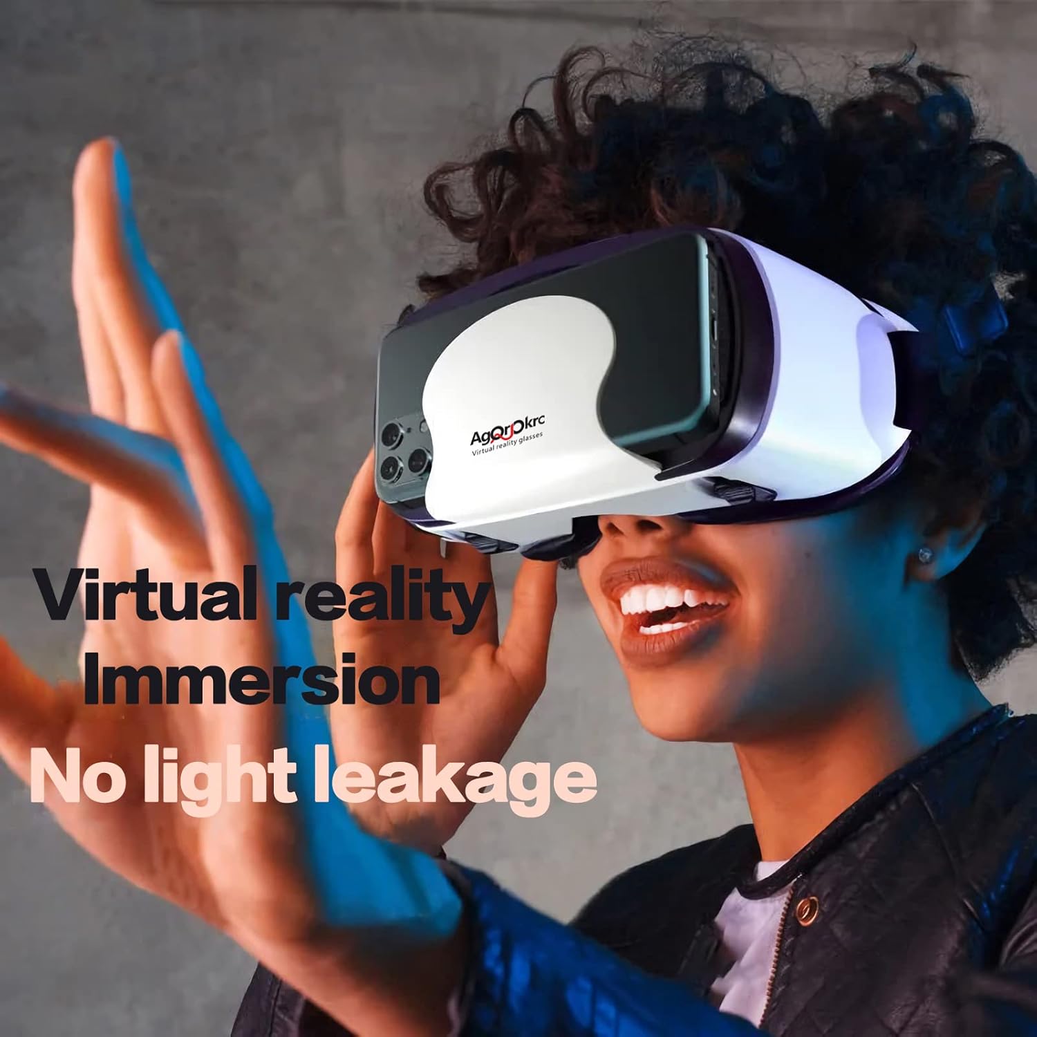 Adjustable 3D VR Headset with Controller U810939