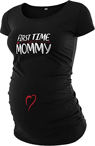 Pack of 3 Maternity Shirts with Ruched Sides I308