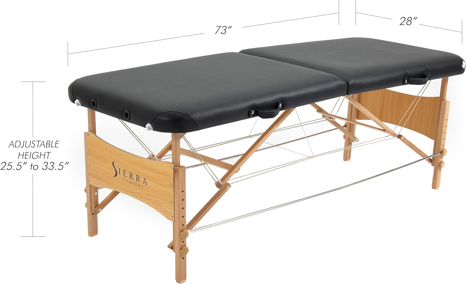Portable Massage Table (Black) U7635